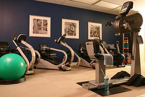 Fitness Room for residents at Deupree House, Senior Living community in Cincinnati