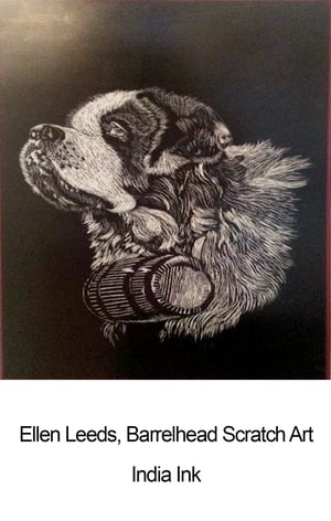 Ellen Leeds, Barrelhead, Scratch Art