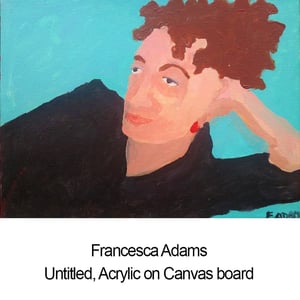 Francesca Adams-Untitled-Acrylic on Canvas board2